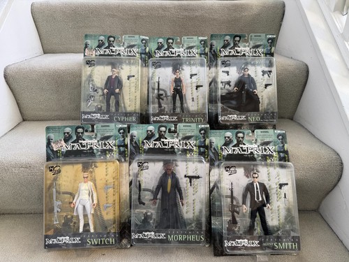 The matrix action figures - the,