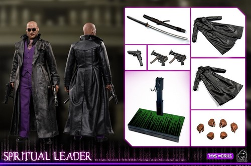 The matrix morpheus figure - the,
